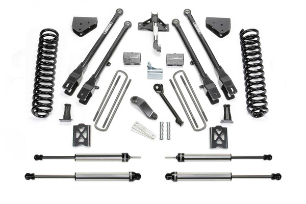 Fabtech 6 in. 4LINK SYS W/COILS & DLSS SH KS 05-07 FORD F250 4WD W/FACTORY OVERLOAD K20131DL