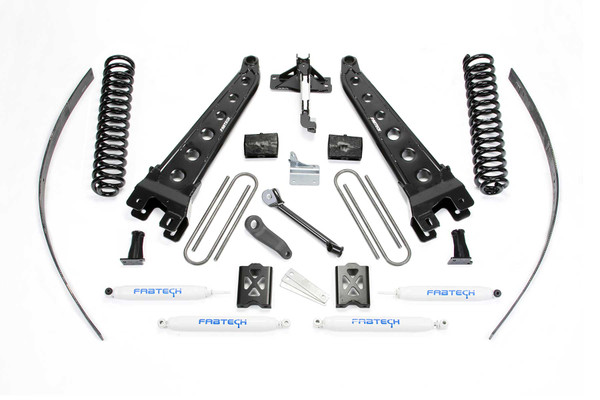 Fabtech 8 in. RAD ARM SYS W/COILS & PERF SHKS 05-07 FORD F250 4WD W/FACTORY OVERLOAD K20151