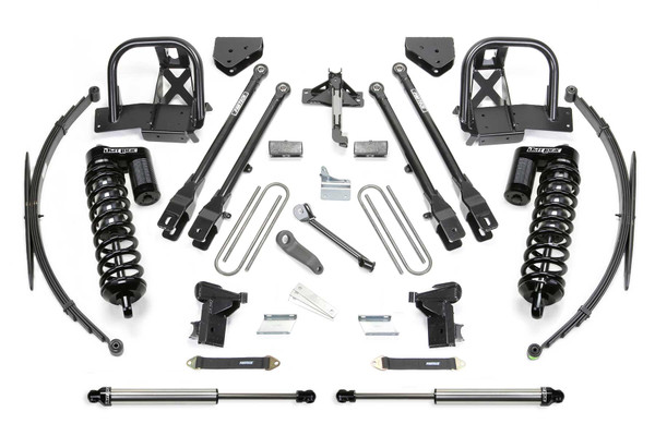 Fabtech 10 in. 4LINK SYS W/DLSS 4.0 C/O& RR DLSS 05-07 FORD F250/350 4WD K2041DL