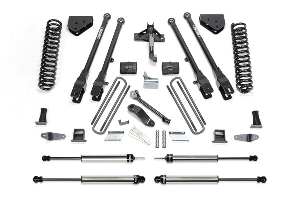 Fabtech 6 in. 4LINK SYS W/COILS & DLSS SHKS 08-10 FORD F450/F550 4WD K2054DL