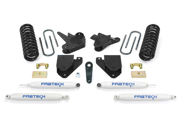 Fabtech 6 in. BASIC SYS W/PERF SHKS 08-10 FORD F250 2WD V8 GAS K20621