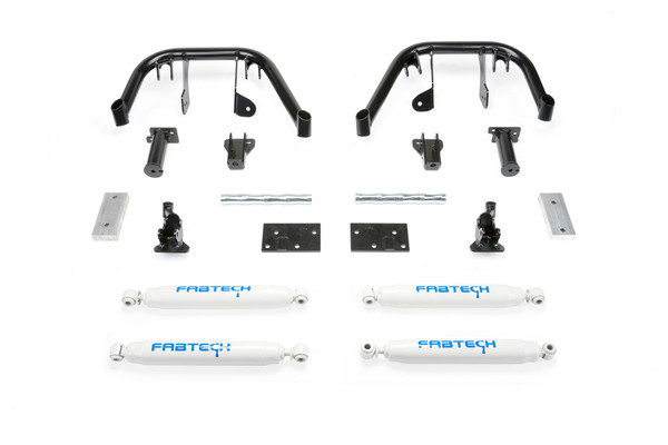 Fabtech 8 in. MULTIPLE FRT SHK SYS W/ PERF SHKS 05-07 FORD F250/350 4WD K2081