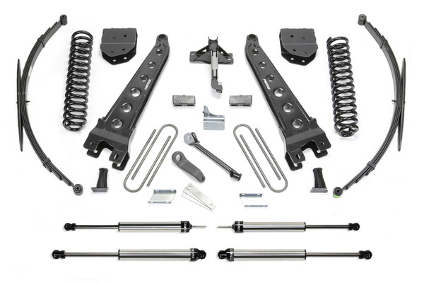 Fabtech 10 in. RAD ARM SYS W/COILS & DLSS SHKS 2011-16 FORD F350 4WD K2149DL