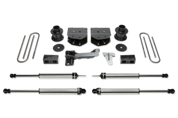 Fabtech 4 in. BUDGET SYS W/DLSS SHKS 2005-07 FORD F250/350 4WD K2181DL