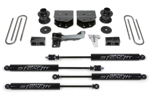 Fabtech 4 in. BUDGET SYS W/STEALTH 2005-07 FORD F250/350 4WD K2181M