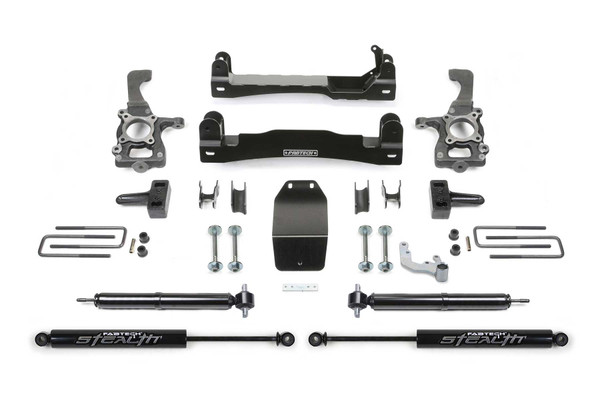 Fabtech 4 in. BASIC SYS W/ RR STEALTH 2015-18 FORD F150 4WD K2193M