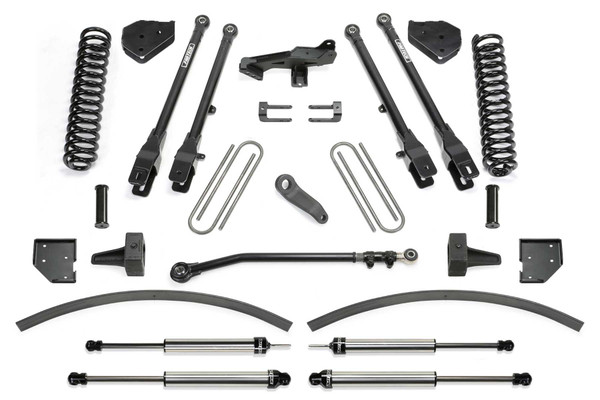 Fabtech 8 in. 4LINK SYS W/COILS & DLSS SHKS 17-19 FORD F250/F350 4WD DIESEL K2266DL