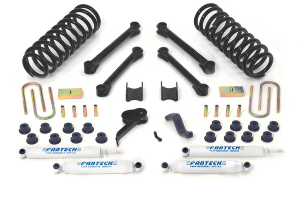 Fabtech 4.5 in. PERF SYS W/PERF SHKS 09-13 DODGE 2500/3500 4WD W/DIESEL & AUTO K3037
