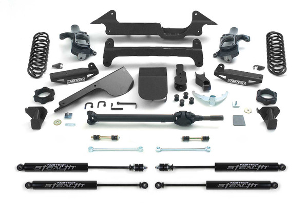 Fabtech 6 in. PERF SYS W/STEALTH 03-08 HUMMER H2 SUV/SUT 4WD W/RR COIL SPRINGS K5000M