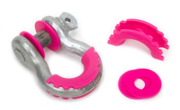 Daystar D-Ring Isolator and Washers Fl. Pink KU70057FP