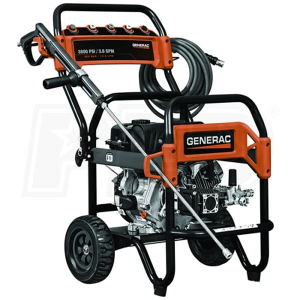 Generac Power Systems COMMERCIAL 3800PSI POWER WASHER TRIPLEX PUMP 49-STATE/CSA 6564