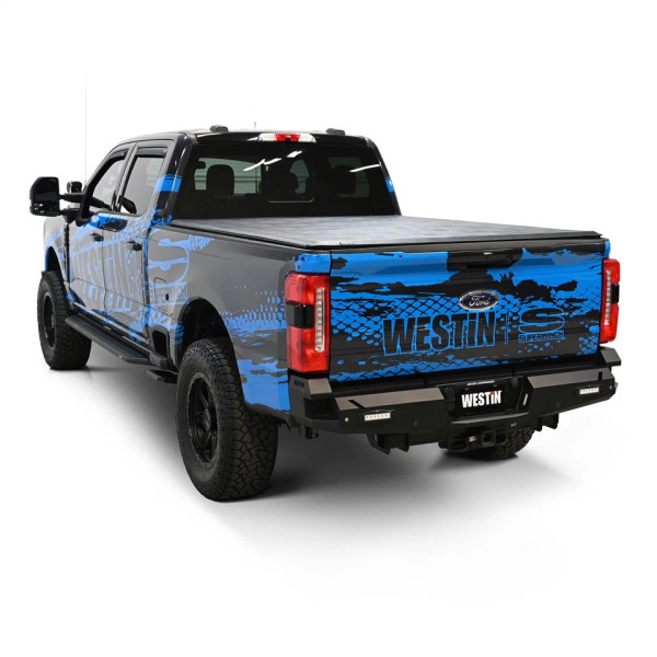2324 F250/F350 PROSERIES REAR BUMPER TEXTURED BLACK 2324 F250/F350 PROSERIES REAR BUMPER TEXTURED BLACK
