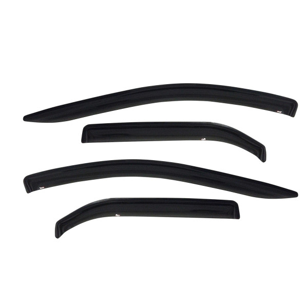0711 VERSA 4DR SLIM WIND DEFLECTORS 4 PC SMOKE 0711 VERSA 4DR SLIM WIND DEFLECTORS 4 PC SMOKE