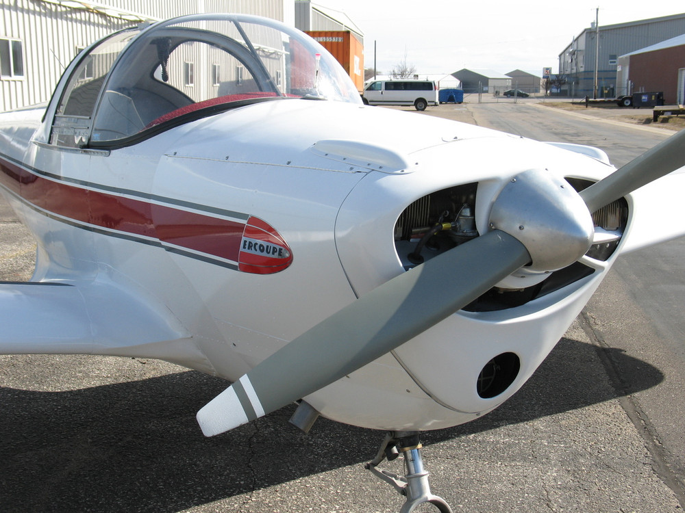 Ercoupe Fiberglass Super Nose Bowl STC