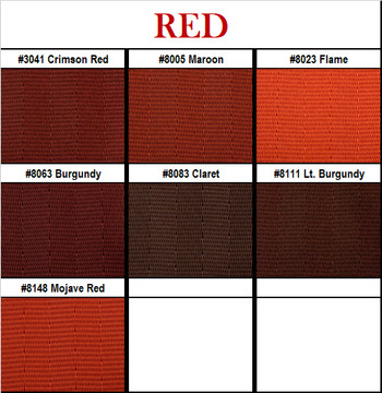 Belt Color Swatch Options