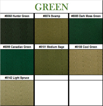 Belt Color Swatch Options