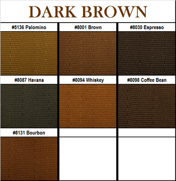 Belt Color Swatch Options