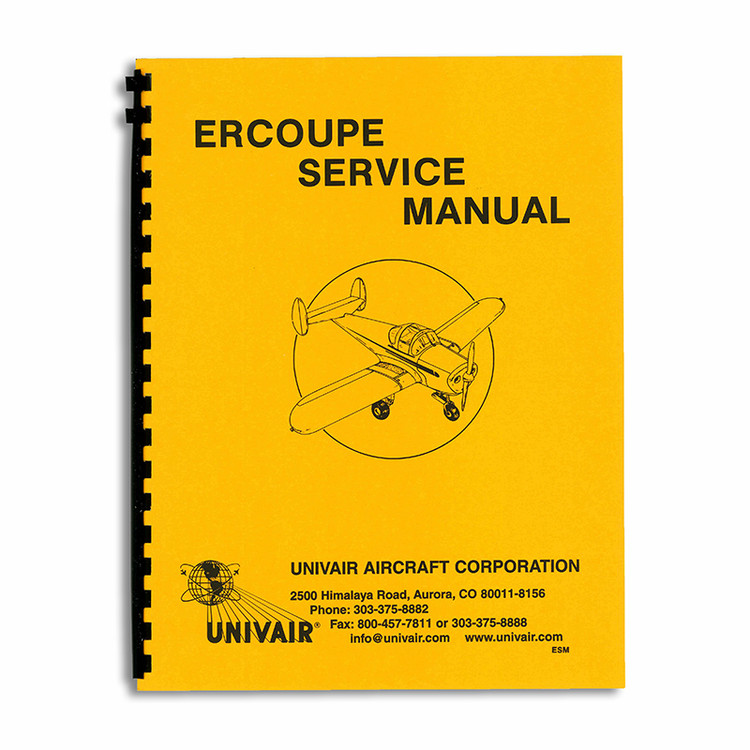 Ercoupe Service Manual