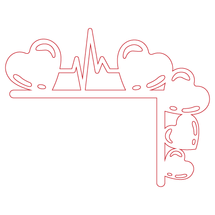 Heart Beat Valentines Day Door Corner Decor ROSHKO innovations