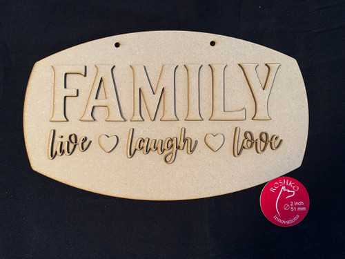 Family DIY sign kit 