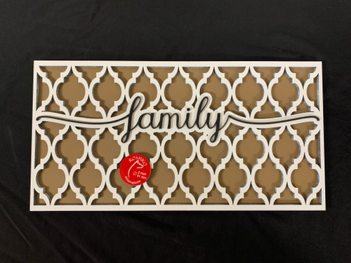 Family lattice sign 