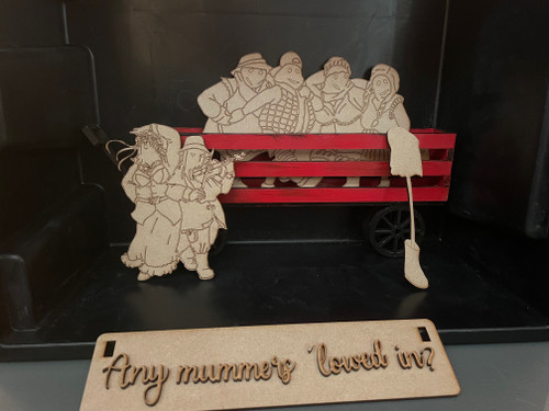 Shelf Sitter Mummers Insert set  (kit #1)