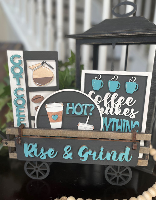 Shelf Sitter  Rise and Grind Insert set 