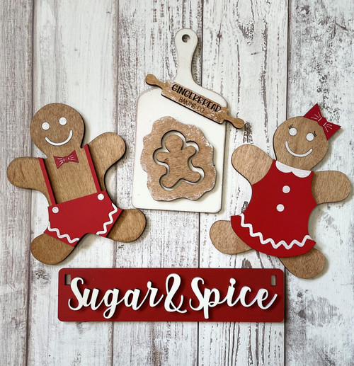 Shelf Sitter  Sugar and Spice Insert set 