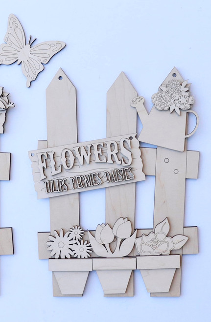 Flowers fence Kit 