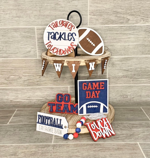 Football Tier Tray decoration set