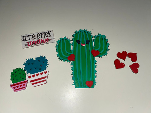 Cactus Valentines  fence Kit 