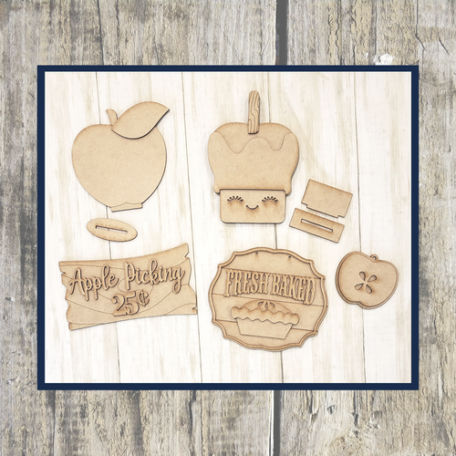 Apple caramel Tier Tray decoration set