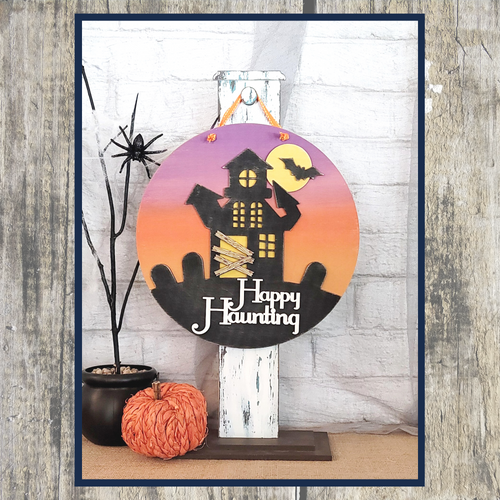 Happy Haunting Door Hanger kit 