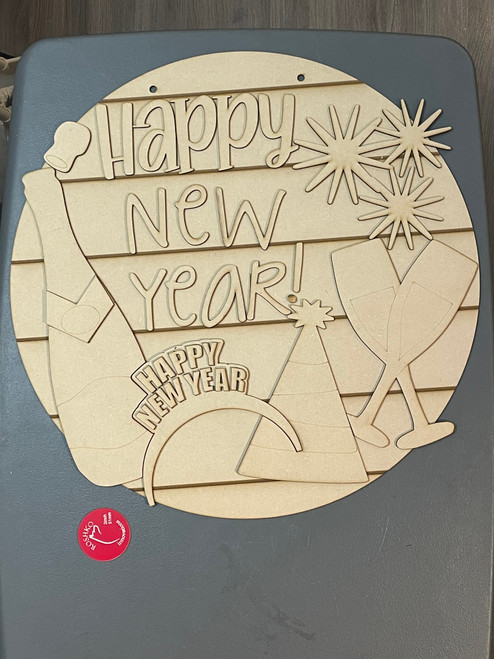 Happy New Year  DIY sign kit sign kit