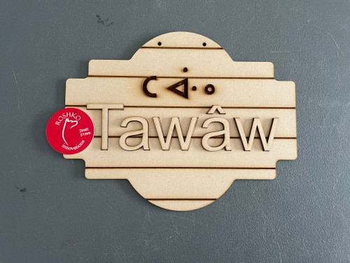 Tawaw DIY sign kit sign kit