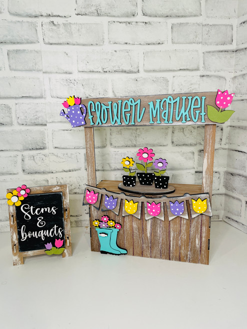 Flower Market  stand decoration set (full kit)