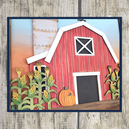 Barn Fall Scene