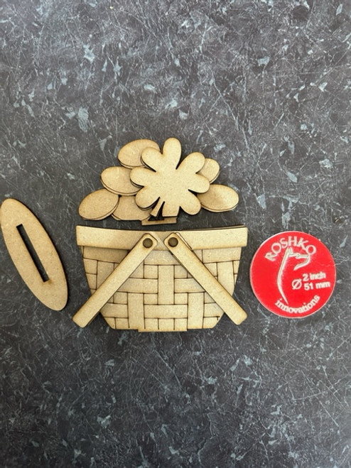 Interchangeable MINI Basket -Lucky Coin (INSERT ONLY)