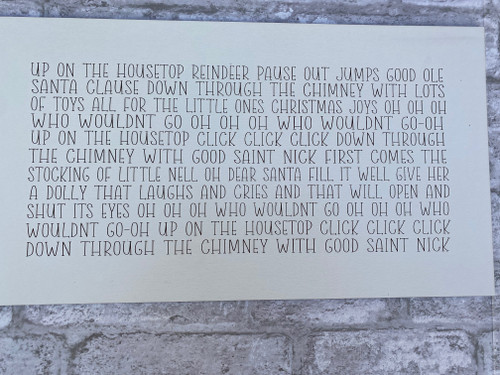 Up on the roof top sign 