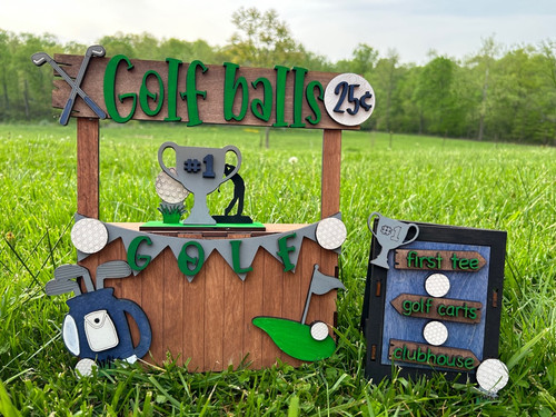 Golf Ball Market stand FULL KIT 