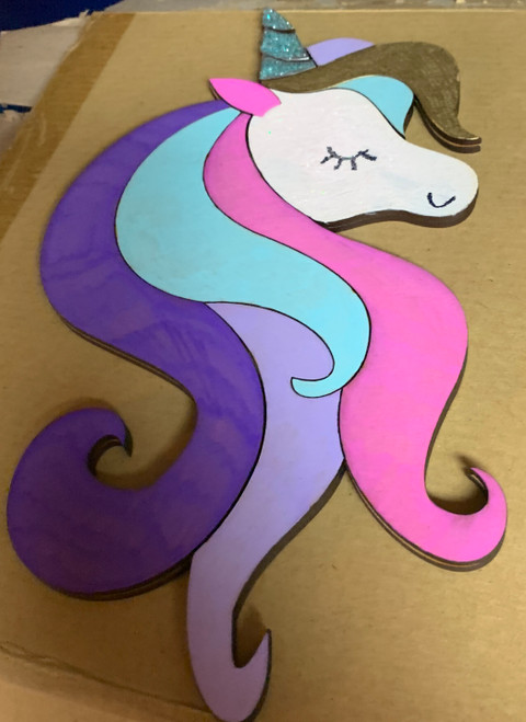 Unicorn DIY sign kit 