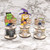 Mini Booze bottle stand - set of 3 Halloween theme