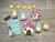 Spring  Garden Gnomes Tier Tray decoration set