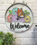 10" Interchangable Door Hanger - spring butterfly 