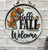 10" Interchangable Door Hanger - hello fall sign