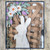 Leaning Woven Bunny Basket sign DIY  kit