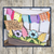 Hello Spring Flowers picket fence inserts ONLY 