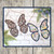 Spindle butterfly sign DIY kit - swirl wing