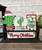 Crate Shelf Sitter with Cactus Christmas Insert