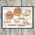 Wood Slice Word -  HOLLY  with NO holly 